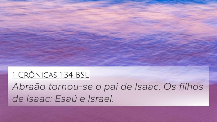1 Crônicas 1:34 BSL Bible Verse Image