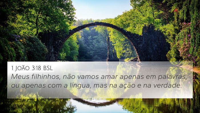 1 João 3:18 BSL Bible Verse Image