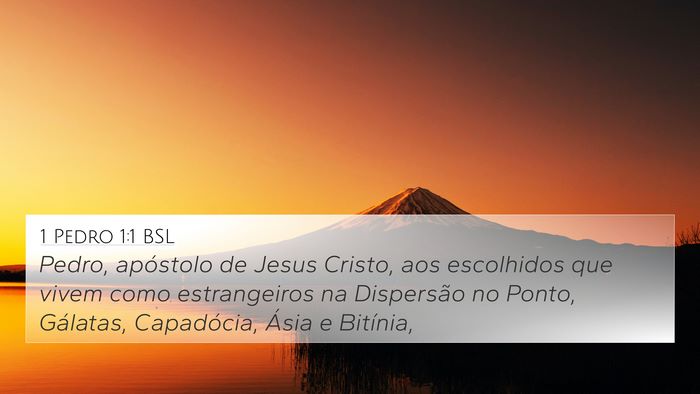 1 Pedro 1:1 BSL Bible Verse Image