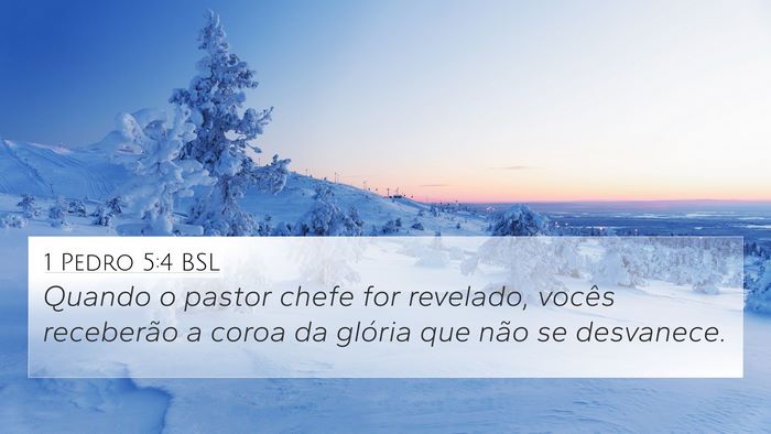 1 Pedro 5:4 BSL Bible Verse Image