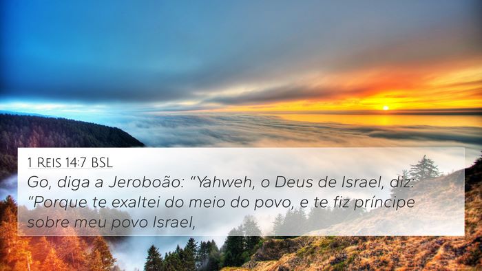 1 Reis 14:7 BSL Bible Verse Image