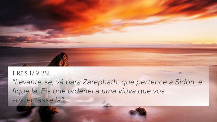 1 Reis 17:9 BSL Bible Verse Image