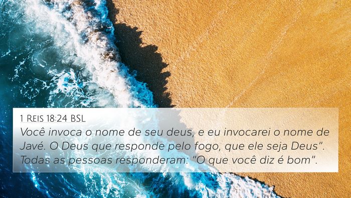 1 Reis 18:24 BSL Bible Verse Image