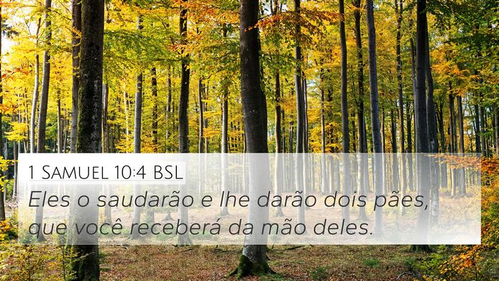 1 Samuel 10:4 BSL Bible Verse Image