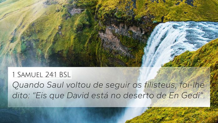 1 Samuel 24:1 BSL Bible Verse Image