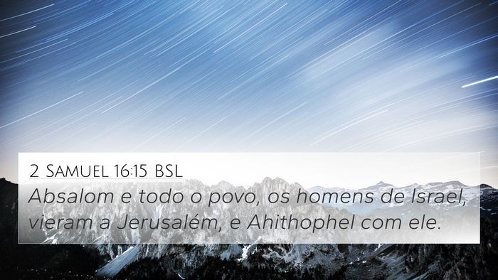 2 Samuel 16:15 BSL Bible Verse Image