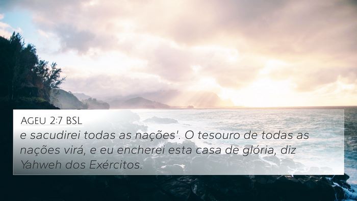 Ageu 2:7 BSL Bible Verse Image