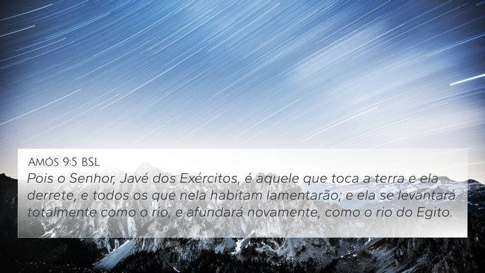 Amós 9:5 BSL Bible Verse Image