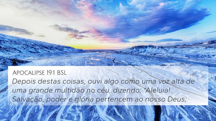 Apocalipse 19:1 BSL Bible Verse Image