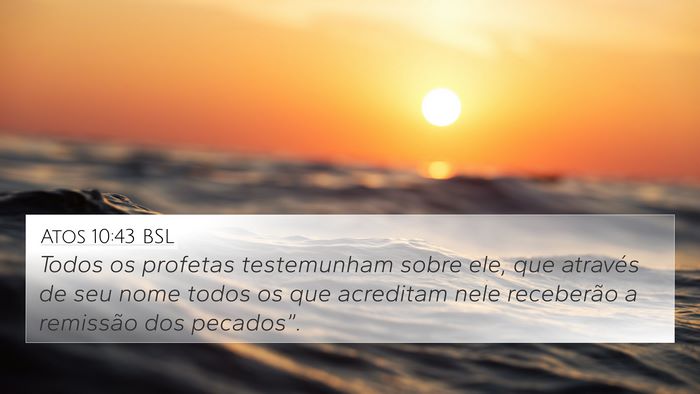 Atos 10:43 BSL Bible Verse Image