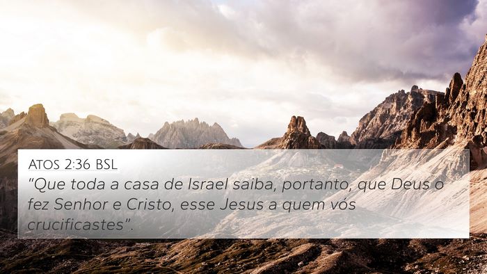 Atos 2:36 BSL Bible Verse Image