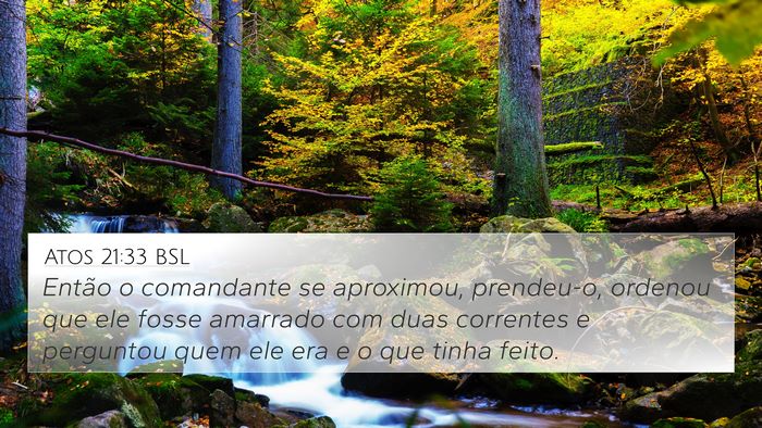 Atos 21:33 BSL Bible Verse Image