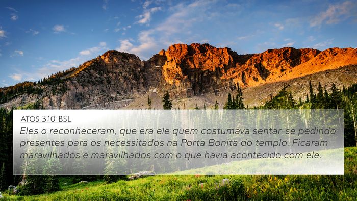 Atos 3:10 BSL Bible Verse Image