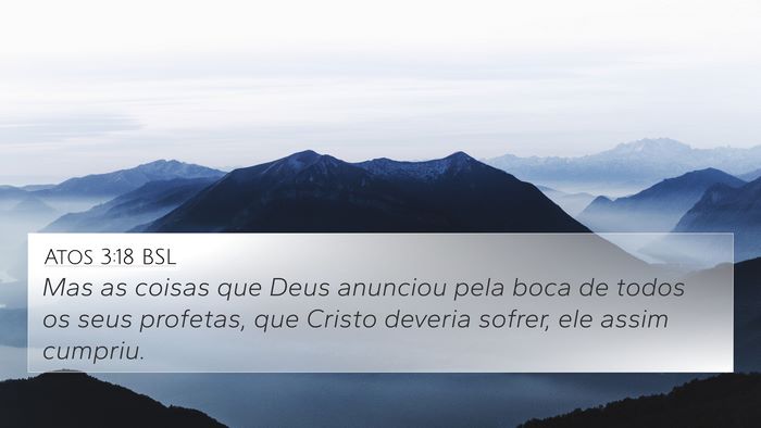 Atos 3:18 BSL Bible Verse Image