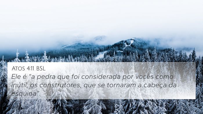 Atos 4:11 BSL Bible Verse Image