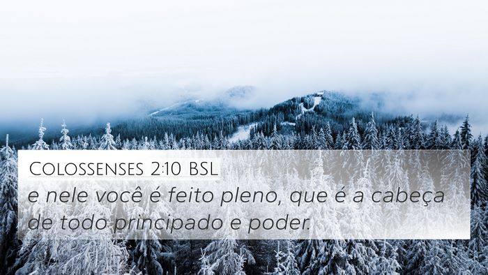 Colossenses 2:10 BSL Bible Verse Image