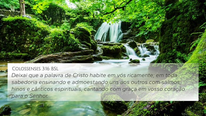 Colossenses 3:16 BSL Bible Verse Image