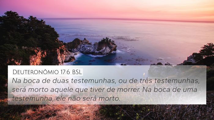Deuteronômio 17:6 BSL Bible Verse Image