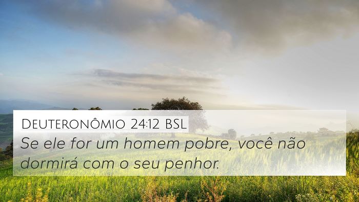 Deuteronômio 24:12 BSL Bible Verse Image