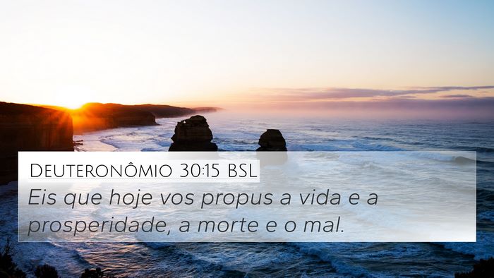 Deuteronômio 30:15 BSL Bible Verse Image