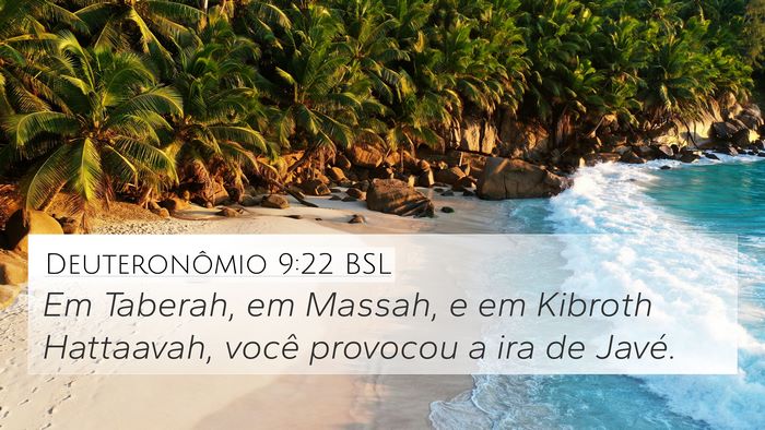 Deuteronômio 9:22 BSL Bible Verse Image