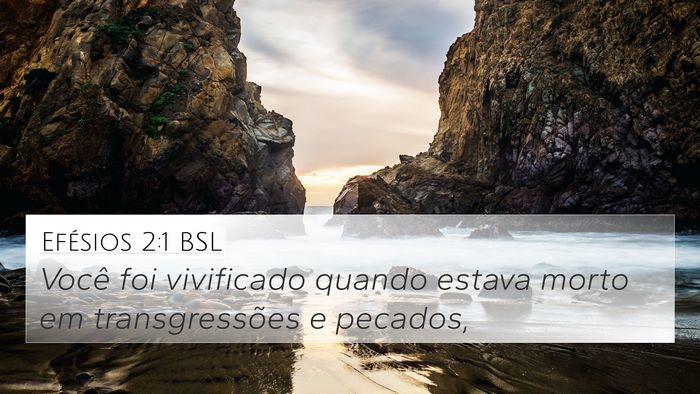 Efésios 2:1 BSL Bible Verse Image