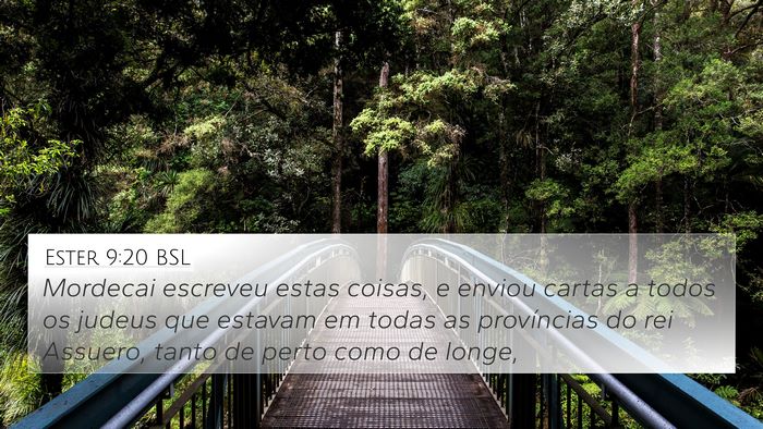Ester 9:20 BSL Bible Verse Image