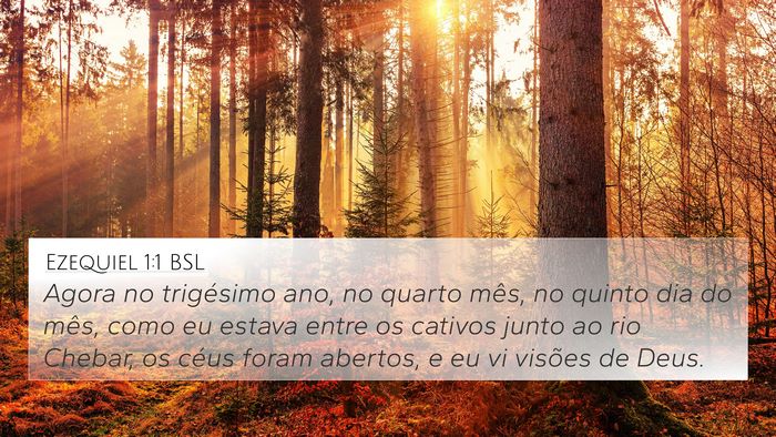 Ezequiel 1:1 BSL Bible Verse Image