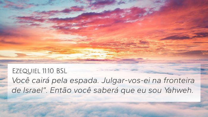 Ezequiel 11:10 BSL Bible Verse Image