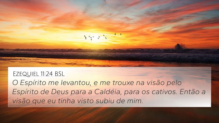 Ezequiel 11:24 BSL Bible Verse Image