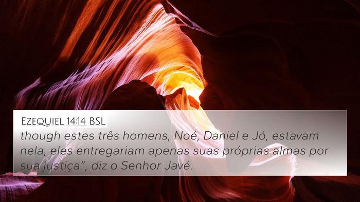 Ezequiel 14:14 BSL Bible Verse Image