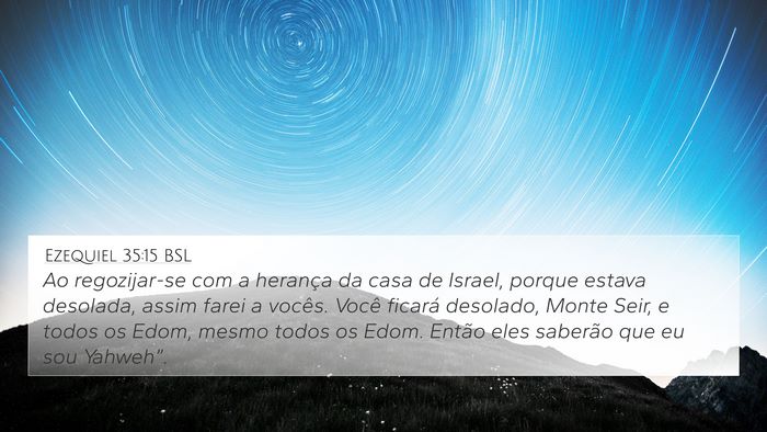Ezequiel 35:15 BSL Bible Verse Image