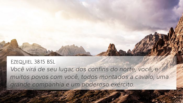 Ezequiel 38:15 BSL Bible Verse Image