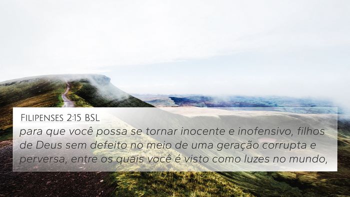 Filipenses 2:15 BSL Bible Verse Image