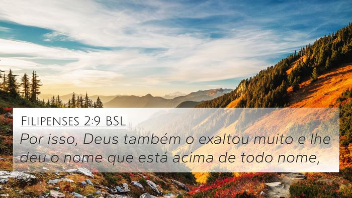 Filipenses 2:9 BSL Bible Verse Image