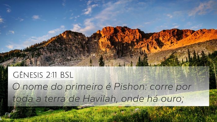Gênesis 2:11 BSL Bible Verse Image