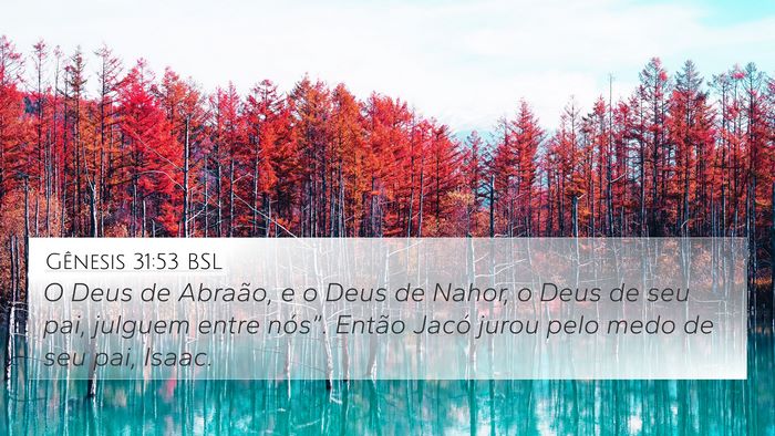 Gênesis 31:53 BSL Bible Verse Image