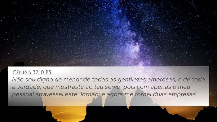 Gênesis 32:10 BSL Bible Verse Image