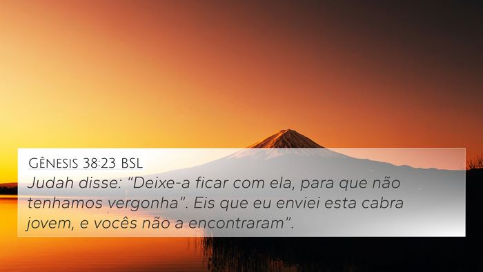 Gênesis 38:23 BSL Bible Verse Image