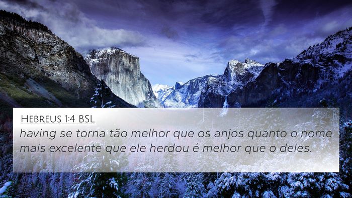 Hebreus 1:4 BSL Bible Verse Image