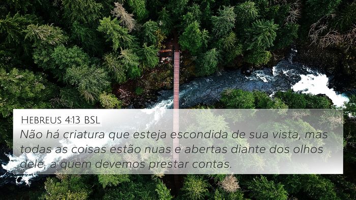 Hebreus 4:13 BSL Bible Verse Image