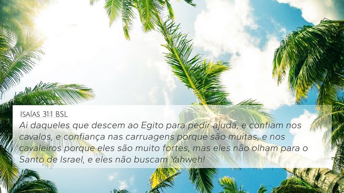 Isaías 31:1 BSL Bible Verse Image