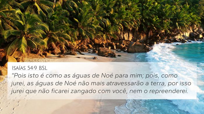 Isaías 54:9 BSL Bible Verse Image