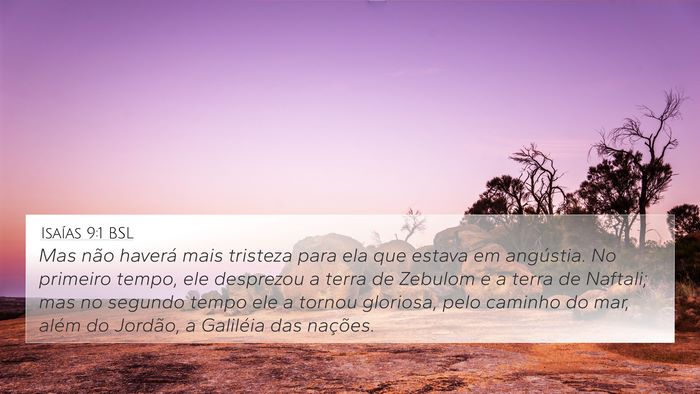 Isaías 9:1 BSL Bible Verse Image