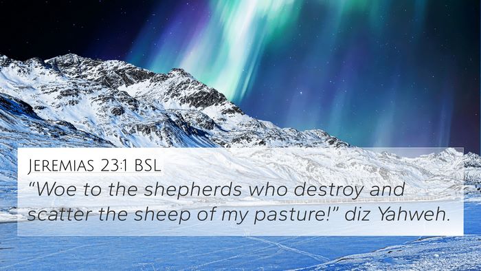 Jeremias 23:1 BSL Bible Verse Image