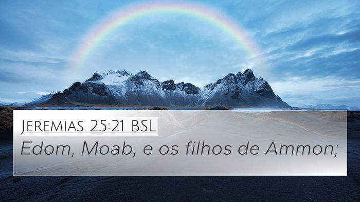 Jeremias 25:21 BSL Bible Verse Image
