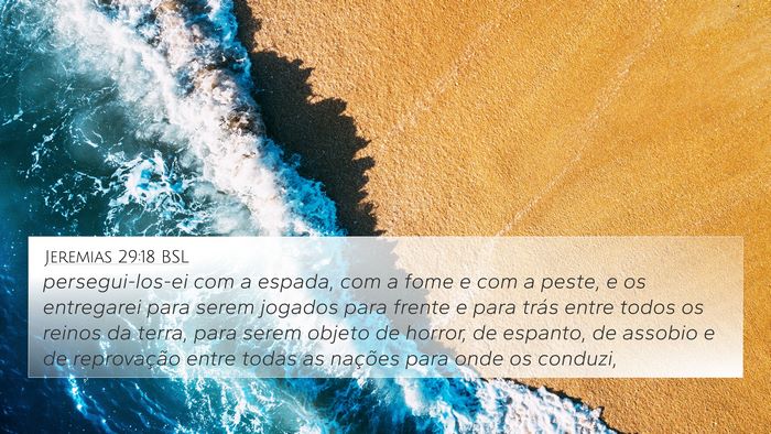Jeremias 29:18 BSL Bible Verse Image