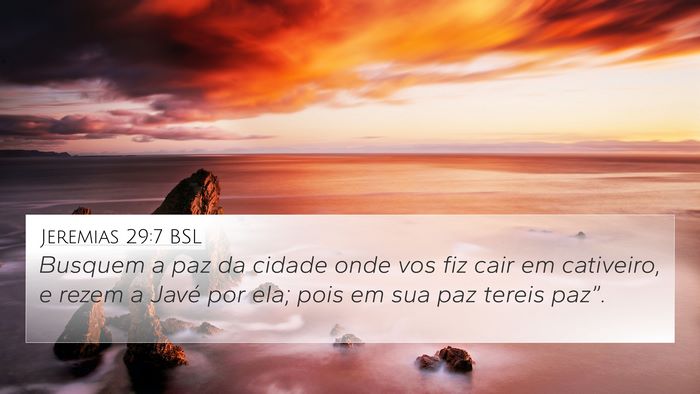 Jeremias 29:7 BSL Bible Verse Image