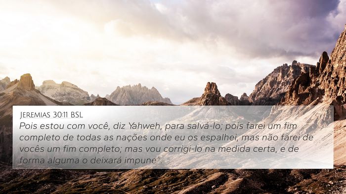 Jeremias 30:11 BSL Bible Verse Image