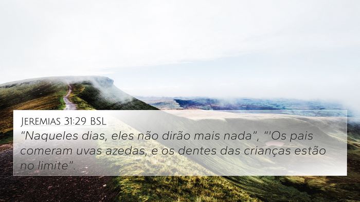 Jeremias 31:29 BSL Bible Verse Image